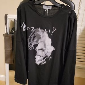 Yohji Yamamoto pour homme long sleeve tshirt